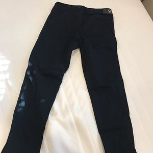 Black straight leg pants -American Eagle - sz 4